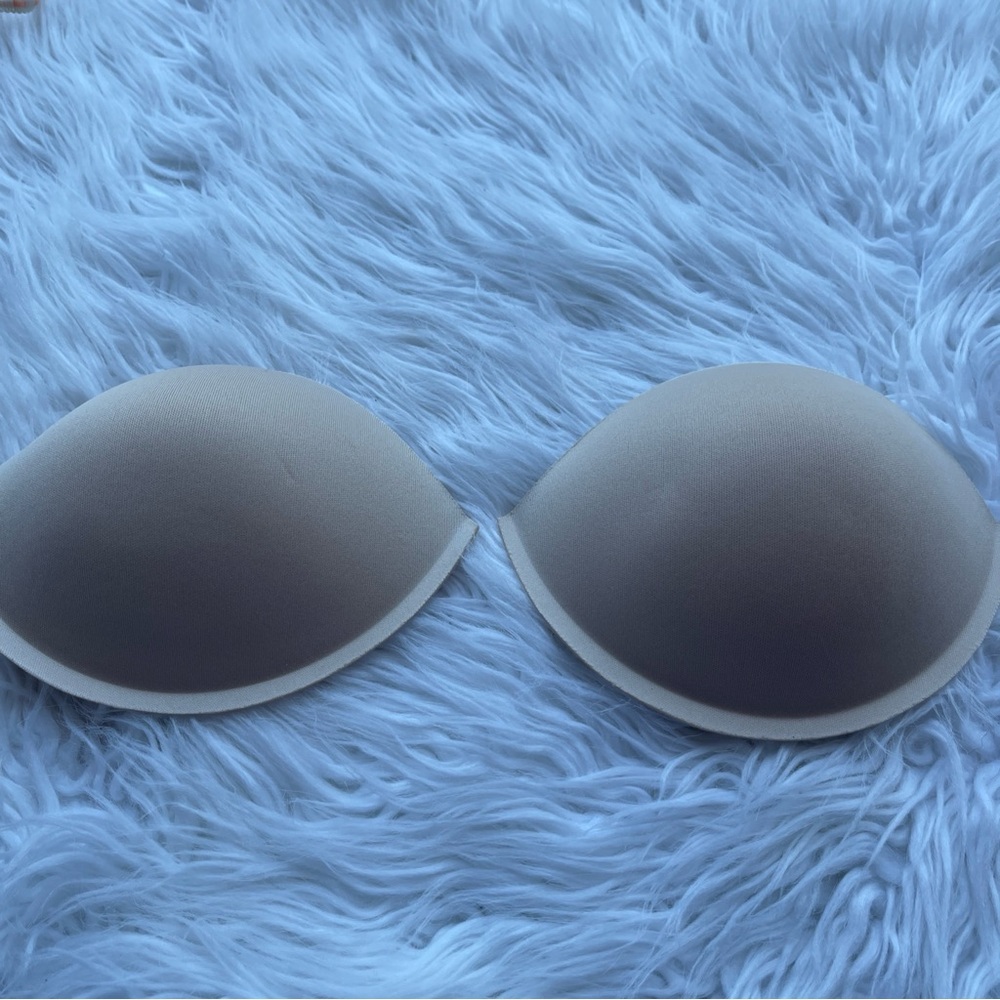 1 PAIR Sew In Craft sewing Push Up Bra Cups with GEL Inserts Beige Size C cup